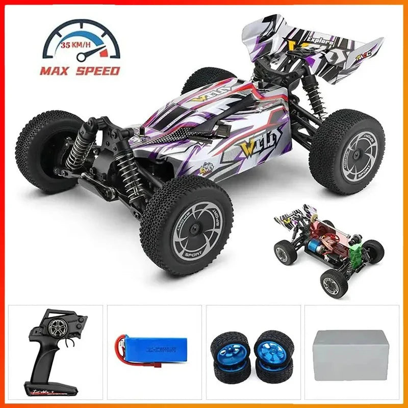 1:14 scale 4WD RC Dune Buggy with LED Remote Control. 75, 60 and 35Km/H options available