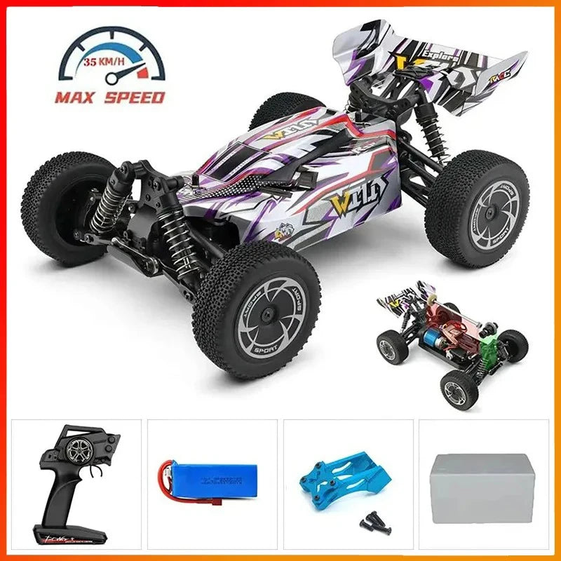 1:14 scale 4WD RC Dune Buggy with LED Remote Control. 75, 60 and 35Km/H options available